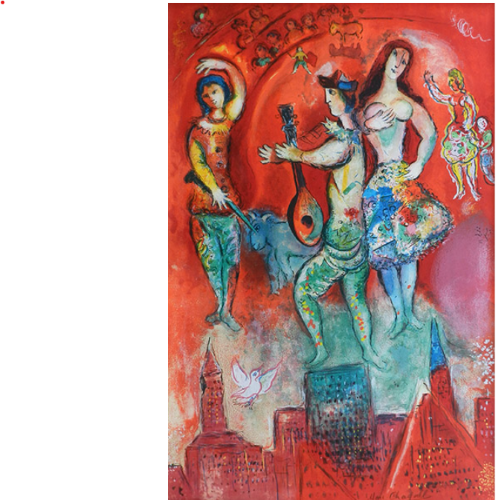 シャガール　「カルメン」の買取画像